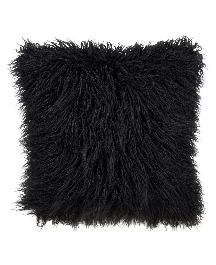 Saro Lifestyle Mongolian Throw Pillow - Intensery