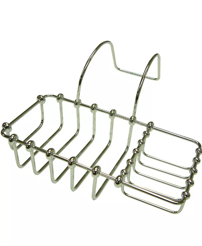 Kingston Brass Vintage 8-3 8-Inch Clawfoot Bath Soap and Sponge Holder in Polished Chrome - Intensery