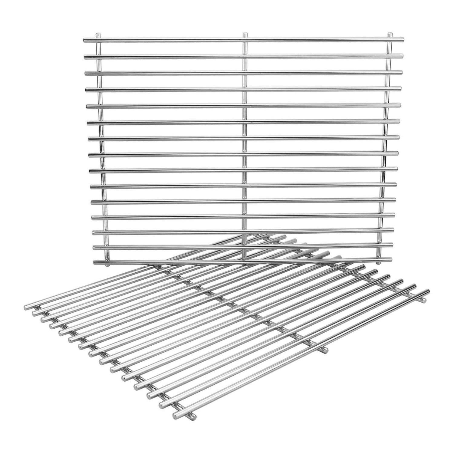 Cooking Grates for Tera Gear 1010007A 13013007T, 17 1/4 x 13 1/4 X 2 Pack, Grill Replacement Parts - Intensery