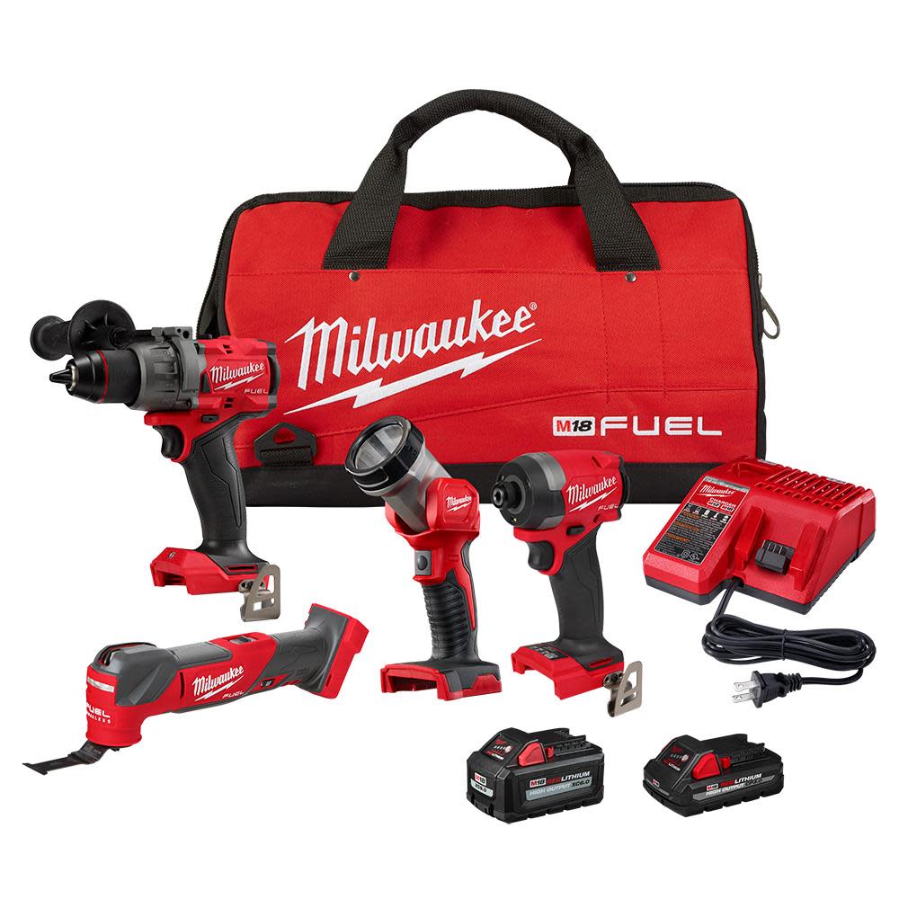 Milwaukee M18 FUEL 4 Tool Combo Kit 3698-24MT from Milwaukee - Intensery