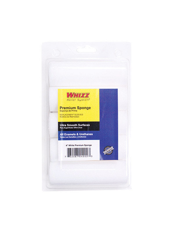 Whizz Sponge 4 in. W X 1/2 in. Mini Paint Roller Cover 10 pk - Intensery