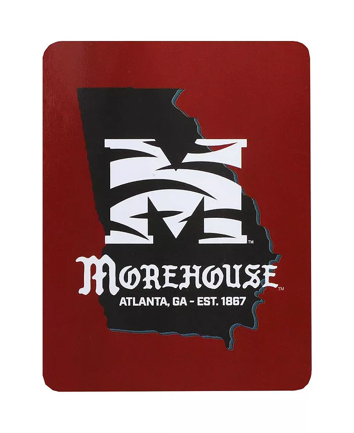 Northwest Company The Morehouse Maroon Tigers 60'' x 46'' Micro Raschel Throw Blanket - Intensery