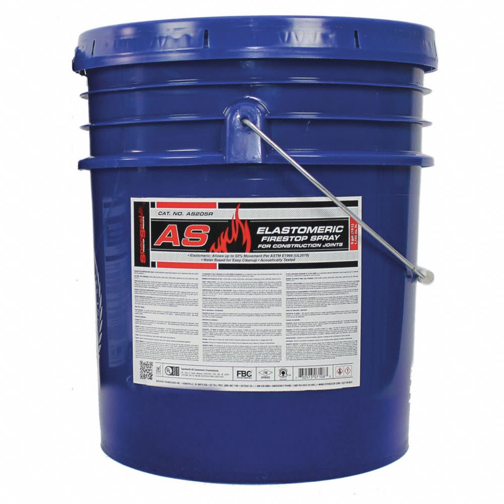 Specified Technologies SpecSeal 5 Gallon Red Elastomeric Spray - Intensery