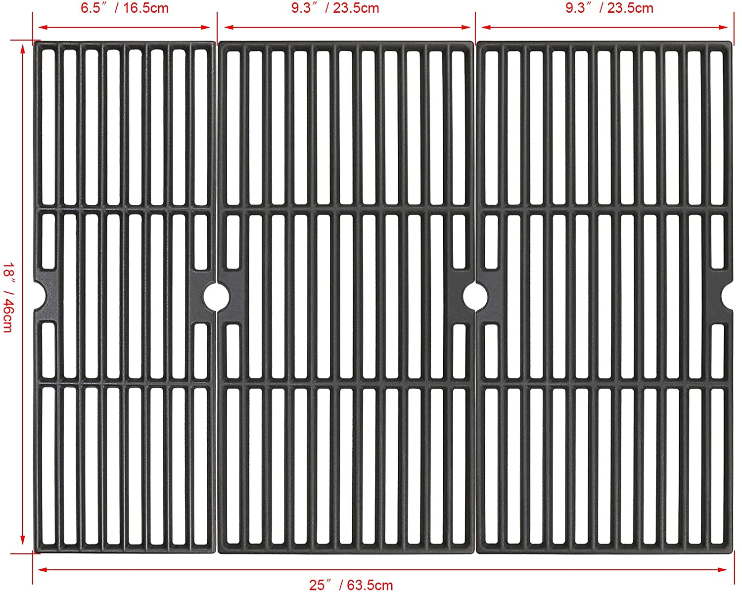 Grates Kit for Char-broil Performance 4 Burner 463342118, 463376217, 466335517, 463377017, 463347017, 463376018P2, 463376117 Grills - Intensery