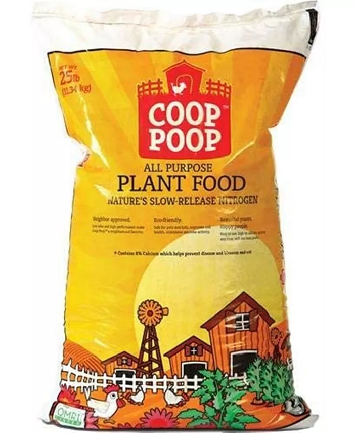 Coop Poop All Purpose Garden Food， 25 Lb 2-4-3 - Intensery