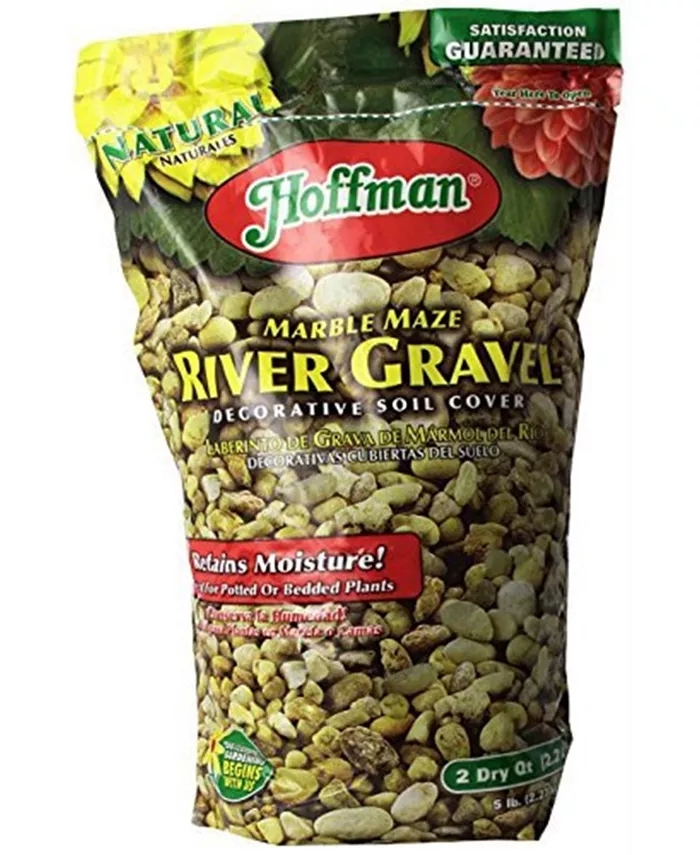 Hoffman A H Inc Good Earth 2-Quart River Gravel - Intensery