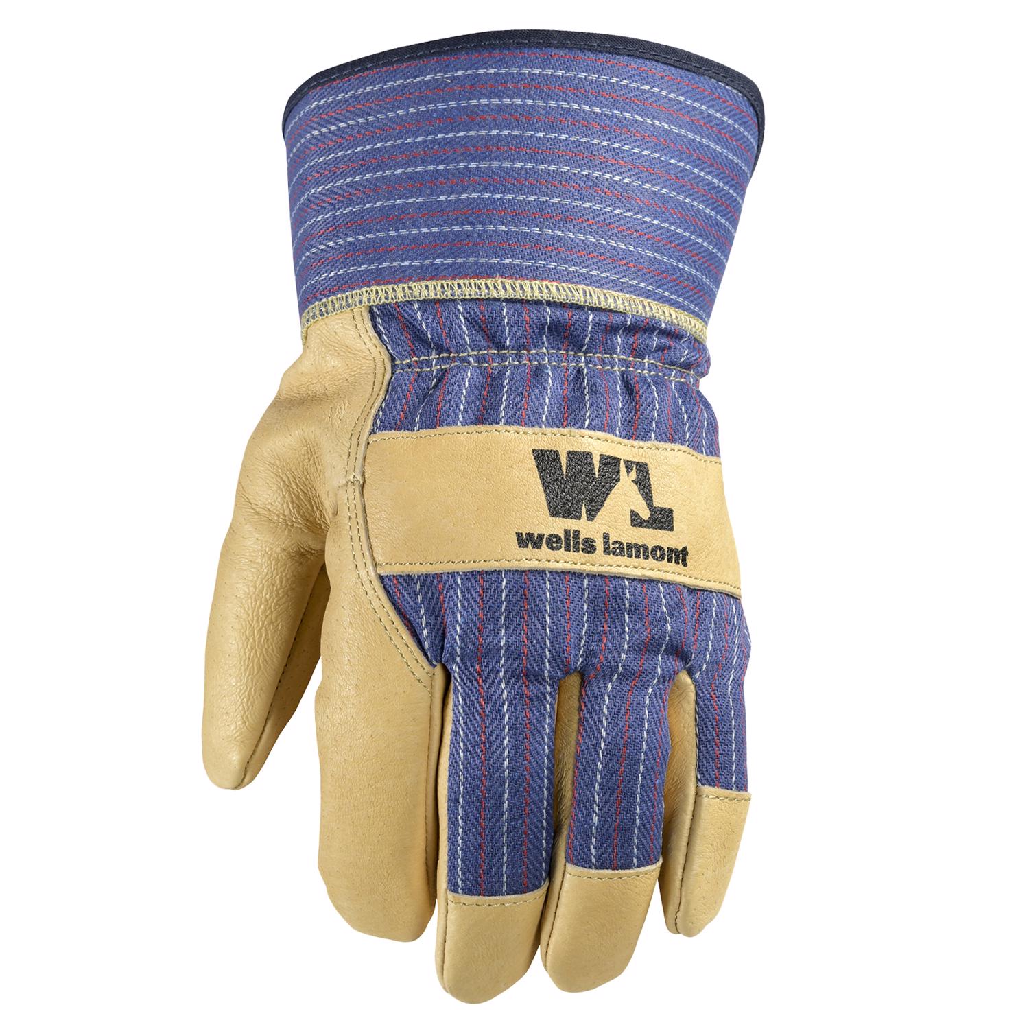 Wells Lamont Men\u0027s Palm Gloves Palomino L 1 pair - Intensery