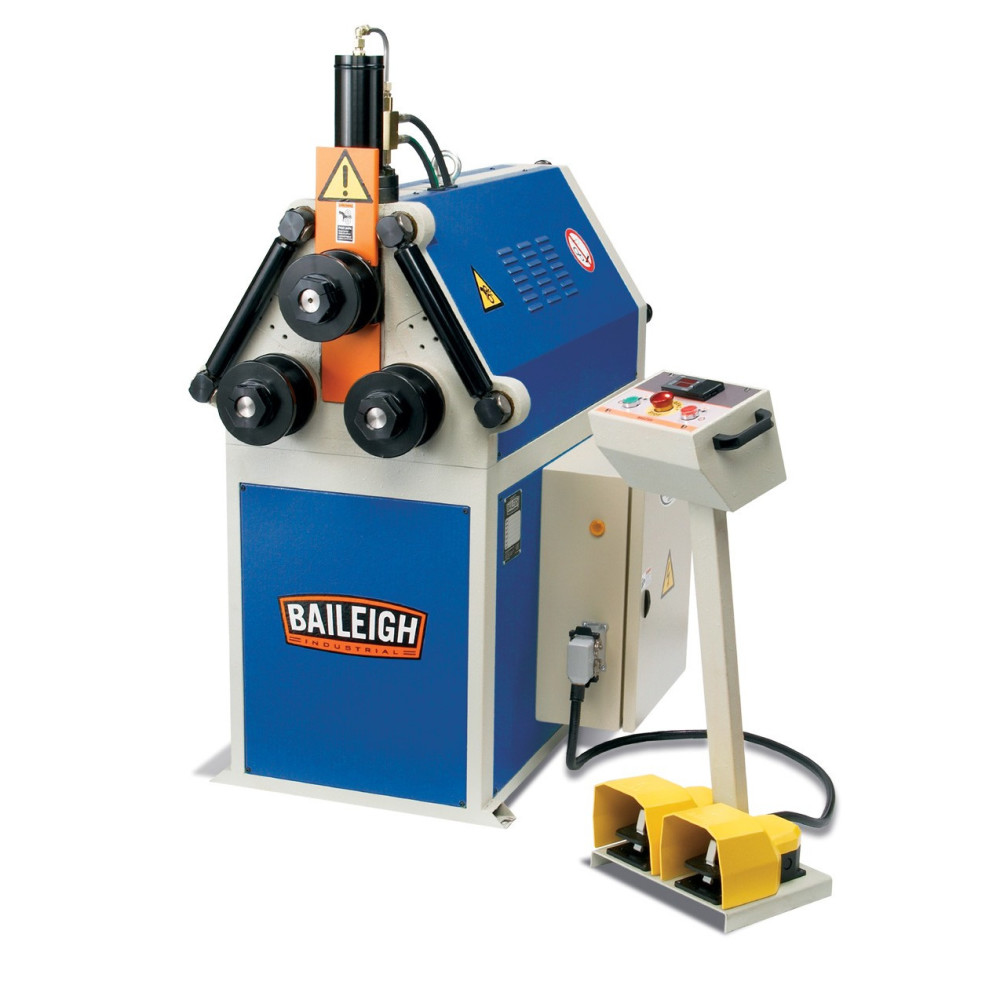 Baileigh R-H45 Hydraulic Angle Ring Roll Bender Machine - Intensery
