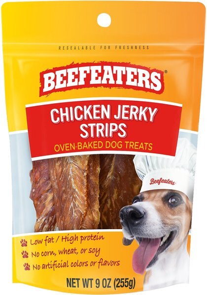 Beefeaters Chicken Strips Jerky Dog Treats - Intensery