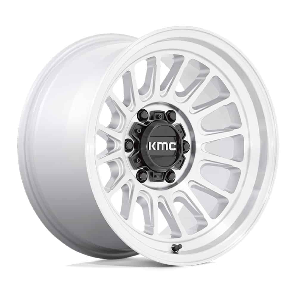 KMC Wheels KM724 17X8.5 6X5.5 SLV-MACH 0MM - Intensery