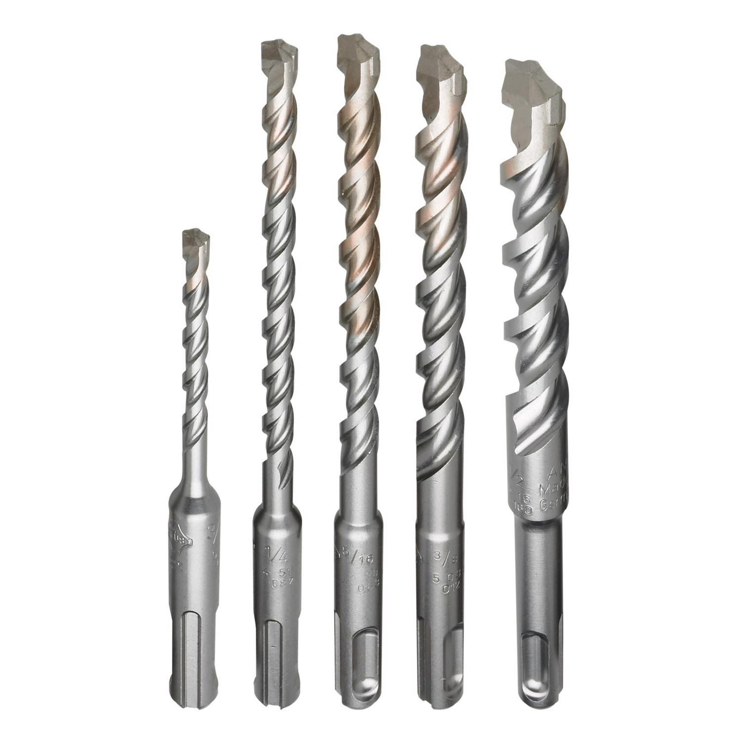 Milwaukee M/2 Carbide Tipped Hammer Bit Set 5 pc - Intensery