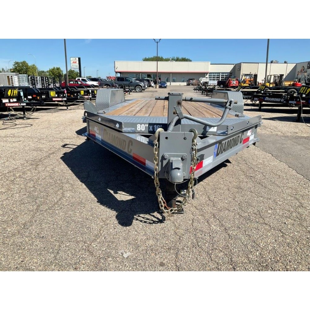Diamond C HDT 16' Hydraulic Tilt Equipment Trailer 2019 Used - Intensery