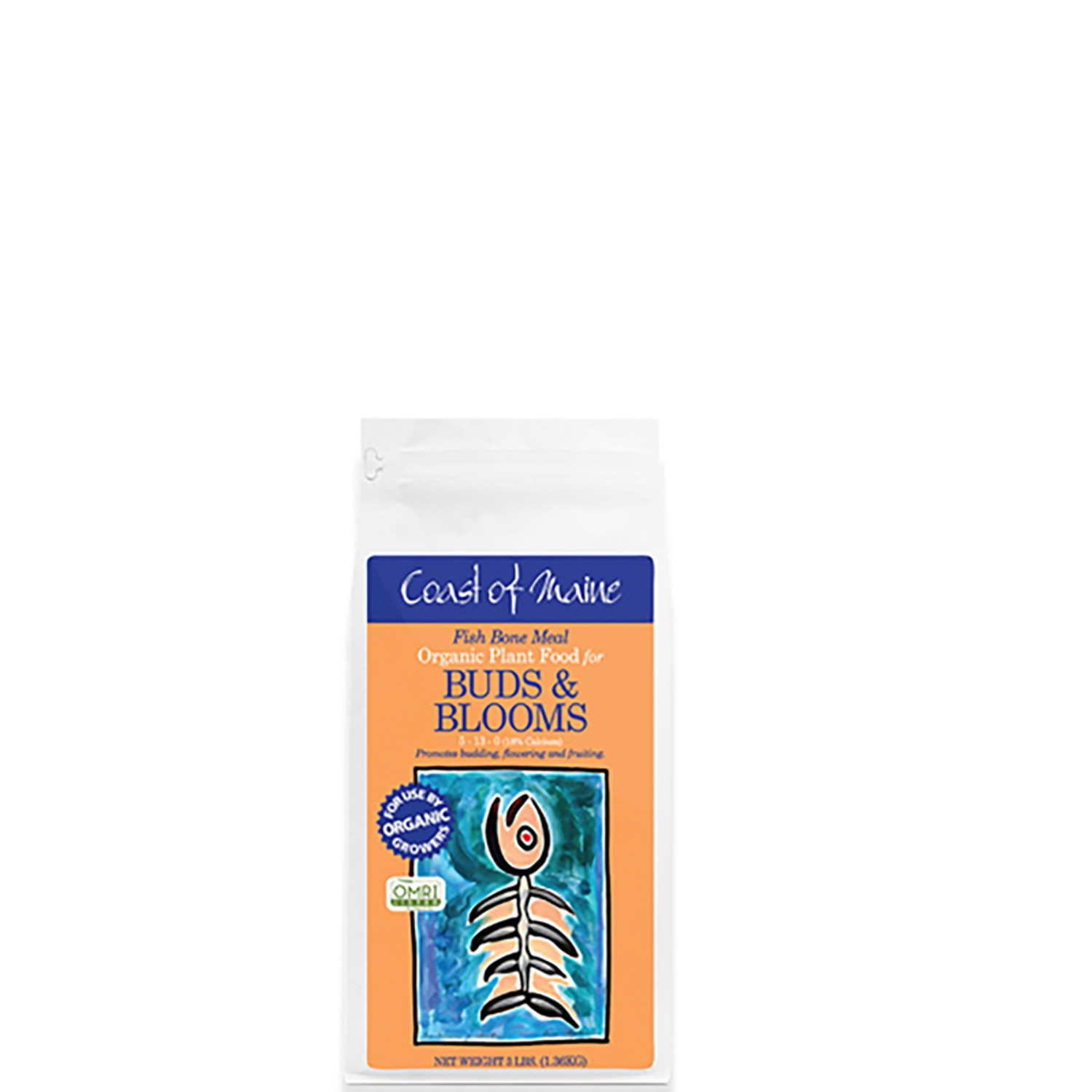 Coast of Maine Buds \u0026 Blooms Organic Granules All Purpose Plant Food 3 lb - Intensery