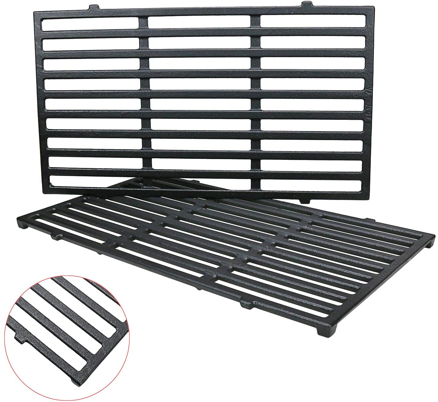 Cooking Grid Grates for Master Forge MFJ810CSB Dual Fuel Gas Charcoal Combo Grill - Intensery