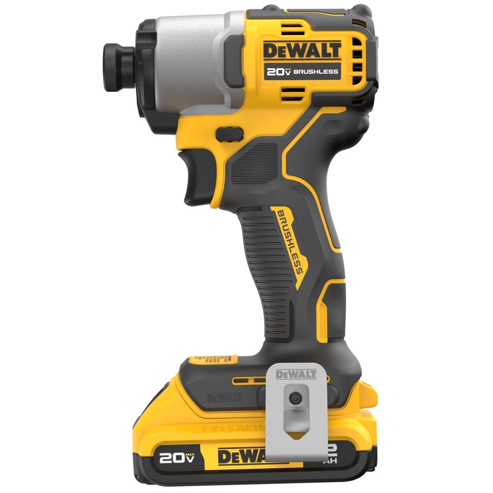 DEWALT 20V MAX Brushless Cordless 1/4 in Impact Driver Kit DCF840D1 from DEWALT - Intensery