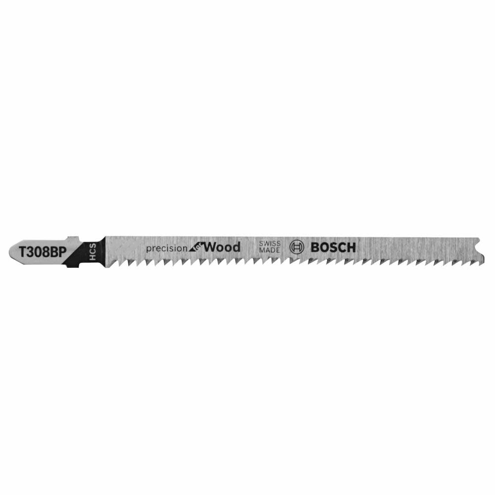 5 pc. 4-5/8 In. 12 TPI Precision for Wood Jig Saw Blades - Intensery