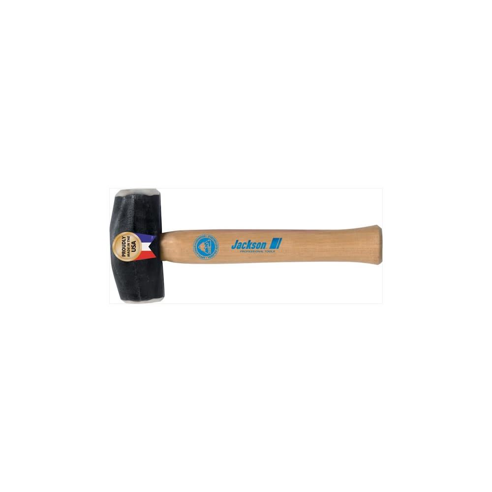 Jackson 3 Lb Hand Drill Hammer with 10.5 In. Hardwood Handle - Intensery