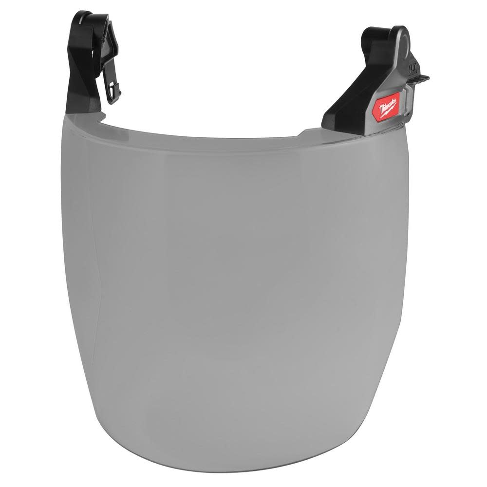 Milwaukee BOLT Full Face Shield Gray Dual Coat Lens Compatible with Safety Helmet No Brim 48-73-1426 from Milwaukee - Intensery
