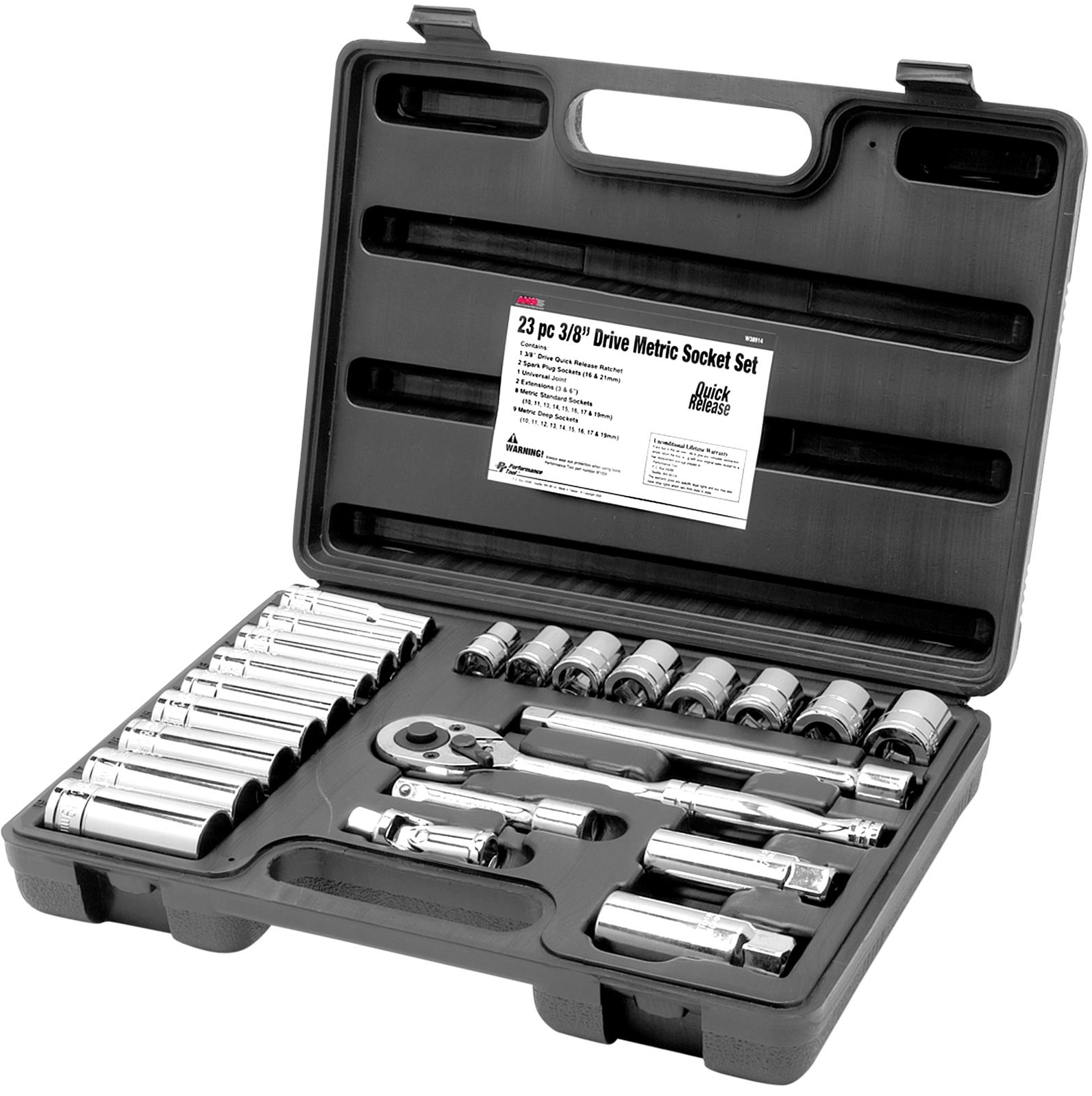 Performance Tool W38914 Performance Tool Socket Sets - Intensery
