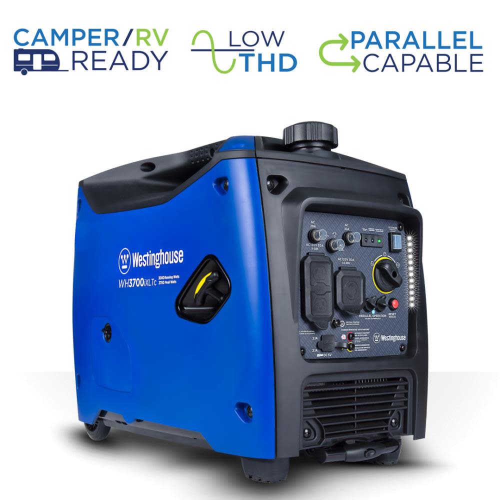 Westinghouse Portable Inverter Generator with CO Sensor - Intensery