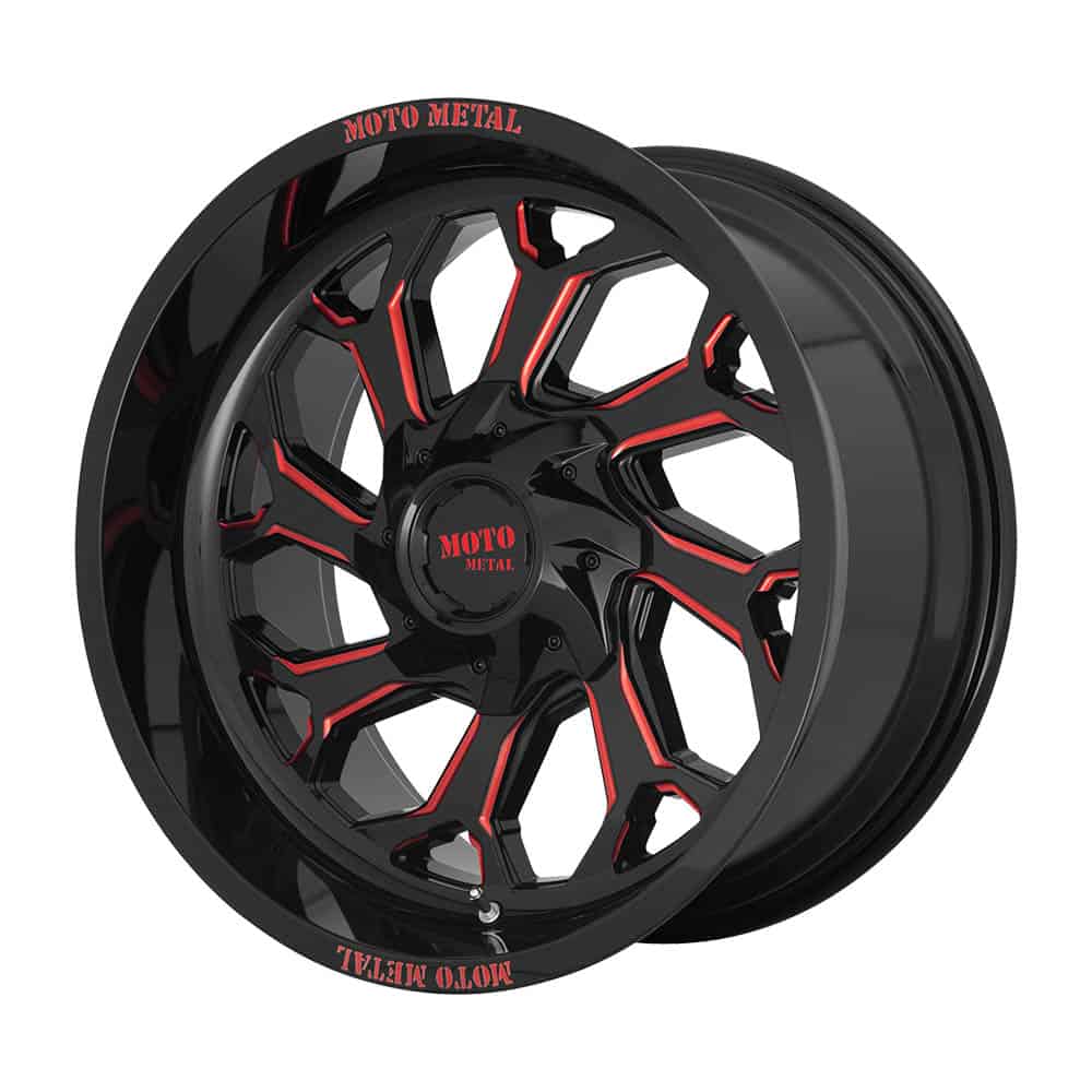 Moto Metal MO999 MO999 20X10 6X135/5.5 G-BLK MILL RTCC -18MM - Intensery