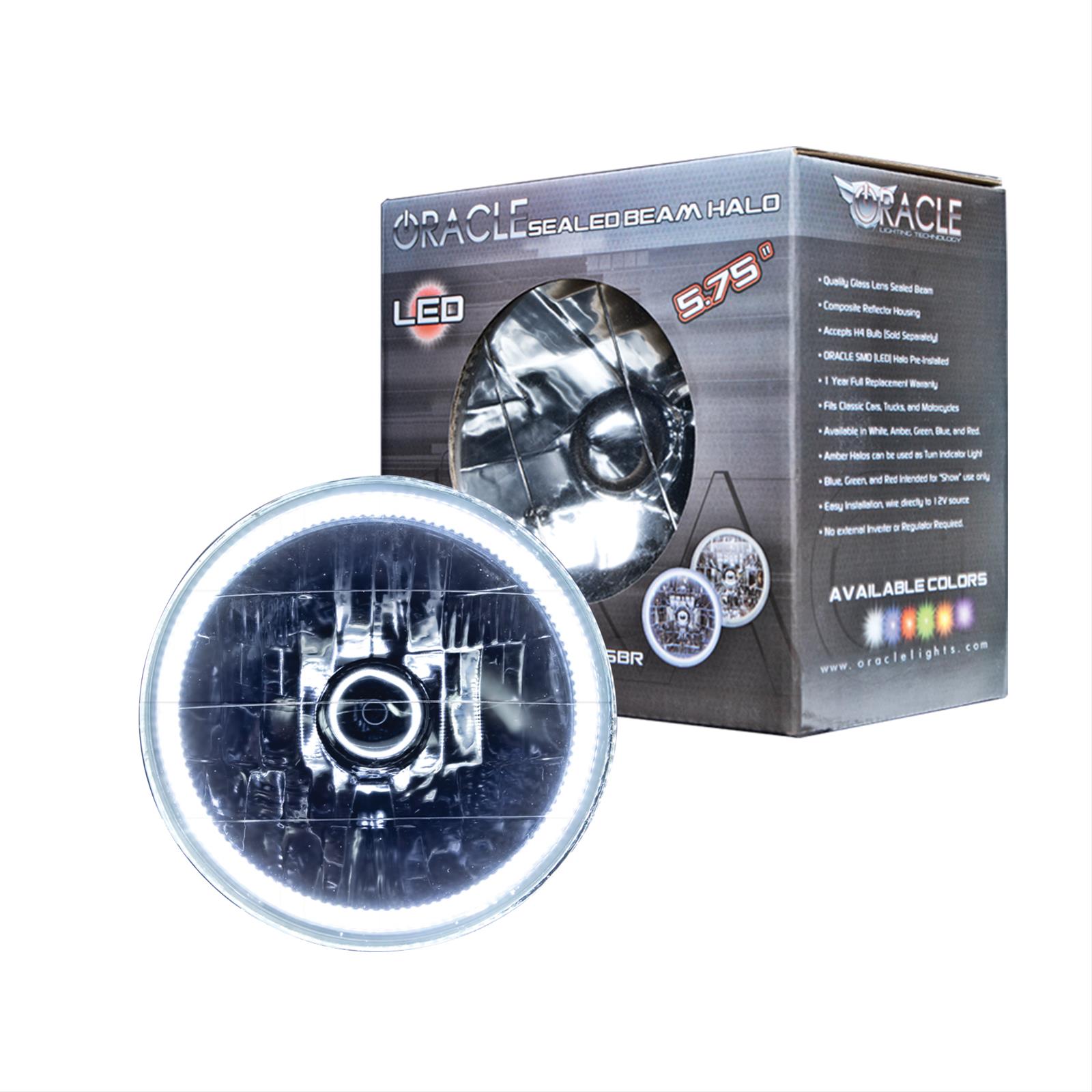 Oracle Lighting 6904-001 Oracle Sealed Beam Conversion Halo Lights - Intensery