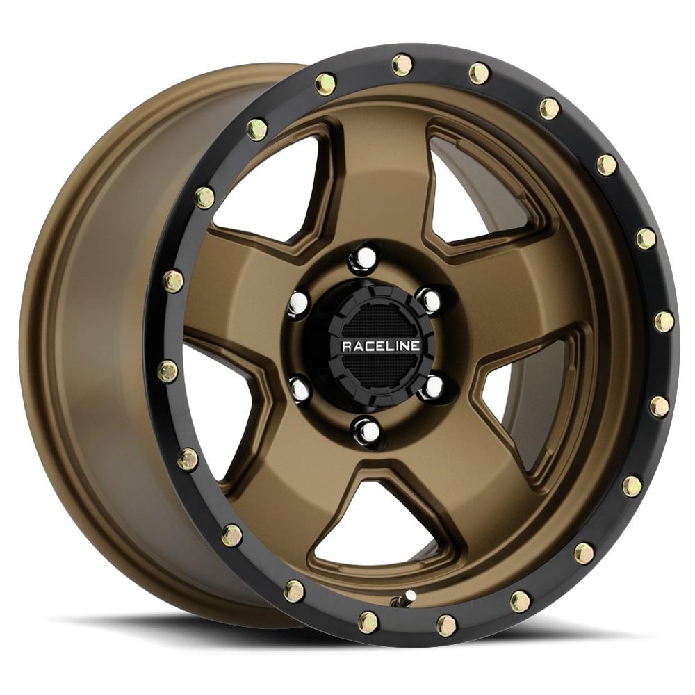 Raceline Wheels 937BZ-79055-12 Raceline Wheels 937 Combat Aluminum Bronze Wheels - Intensery