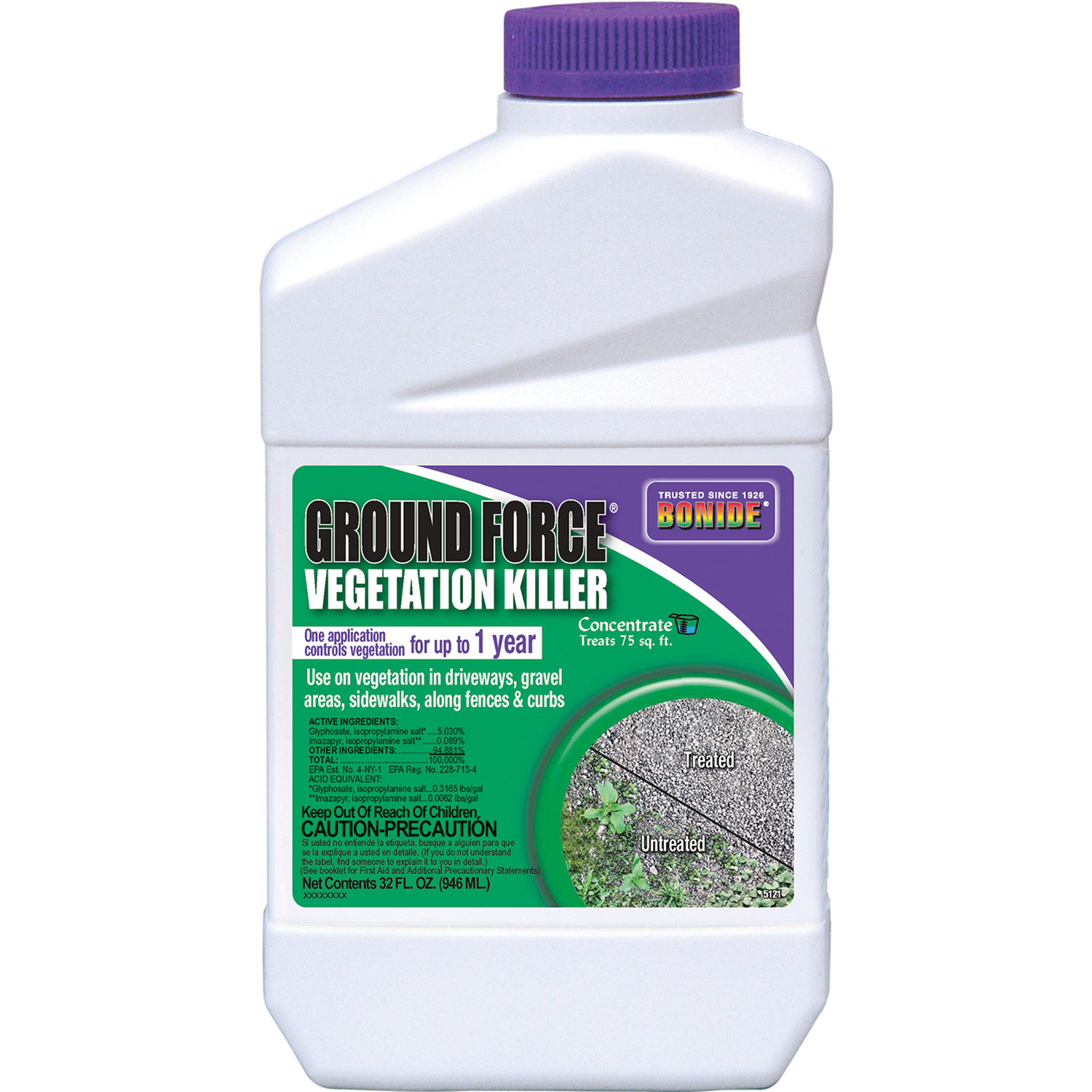 Bonide Ground Force Vegetation Killer Concentrate 32 oz - Intensery