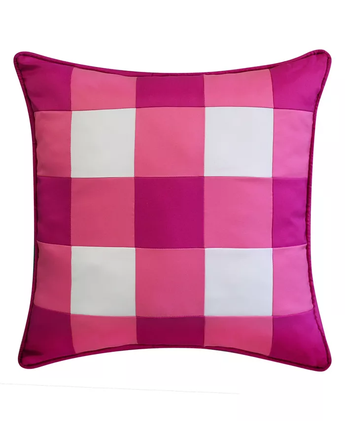 Edieoor Gingham Decorative Pillow， 20