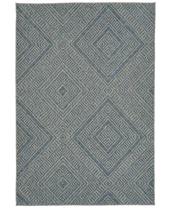 Kaleen Bacalar BAC01 2' x 3' Outdoor Area Rug - Intensery