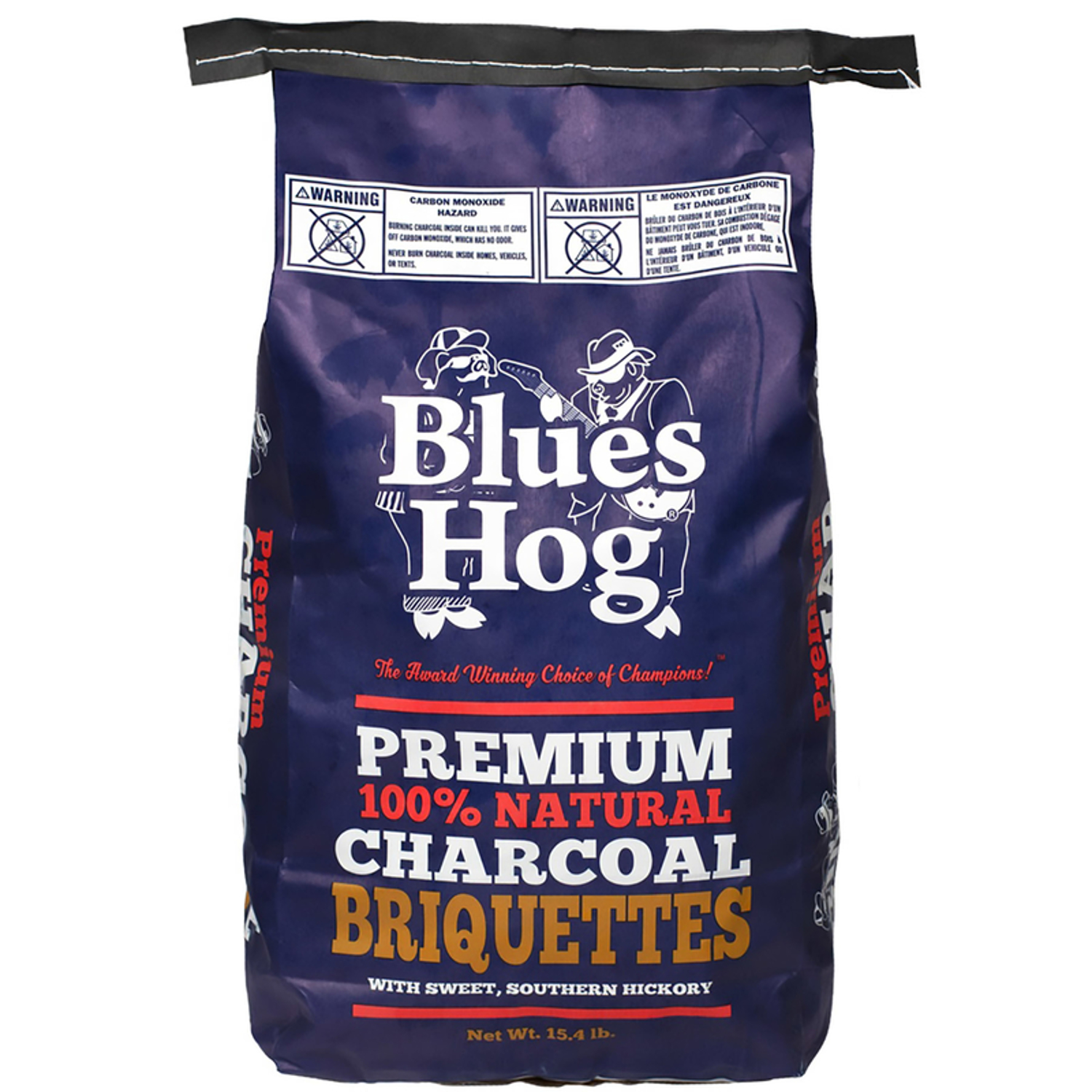 Blues Hog All Natural Charcoal Briquettes 15.4 lb - Intensery