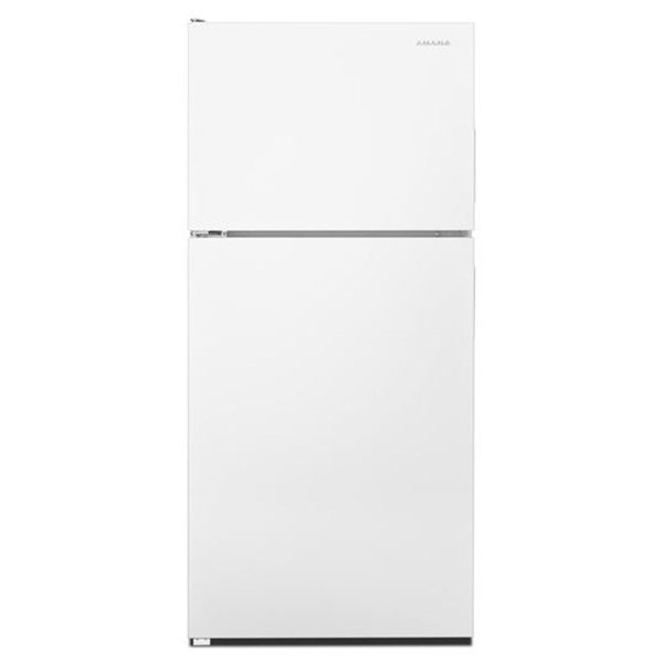 18 cu ft Top Freezer White Refrigerator - Intensery