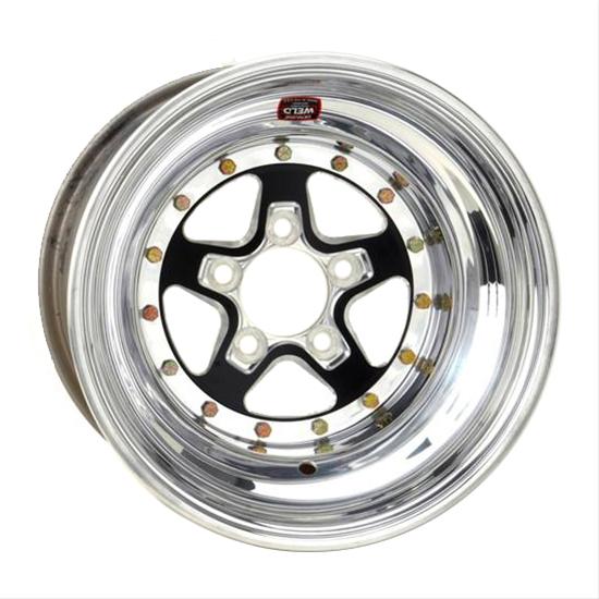 Weld Racing 88B-515278 Weld Racing AlumaStar 2.0 Black Anodized Wheels - Intensery