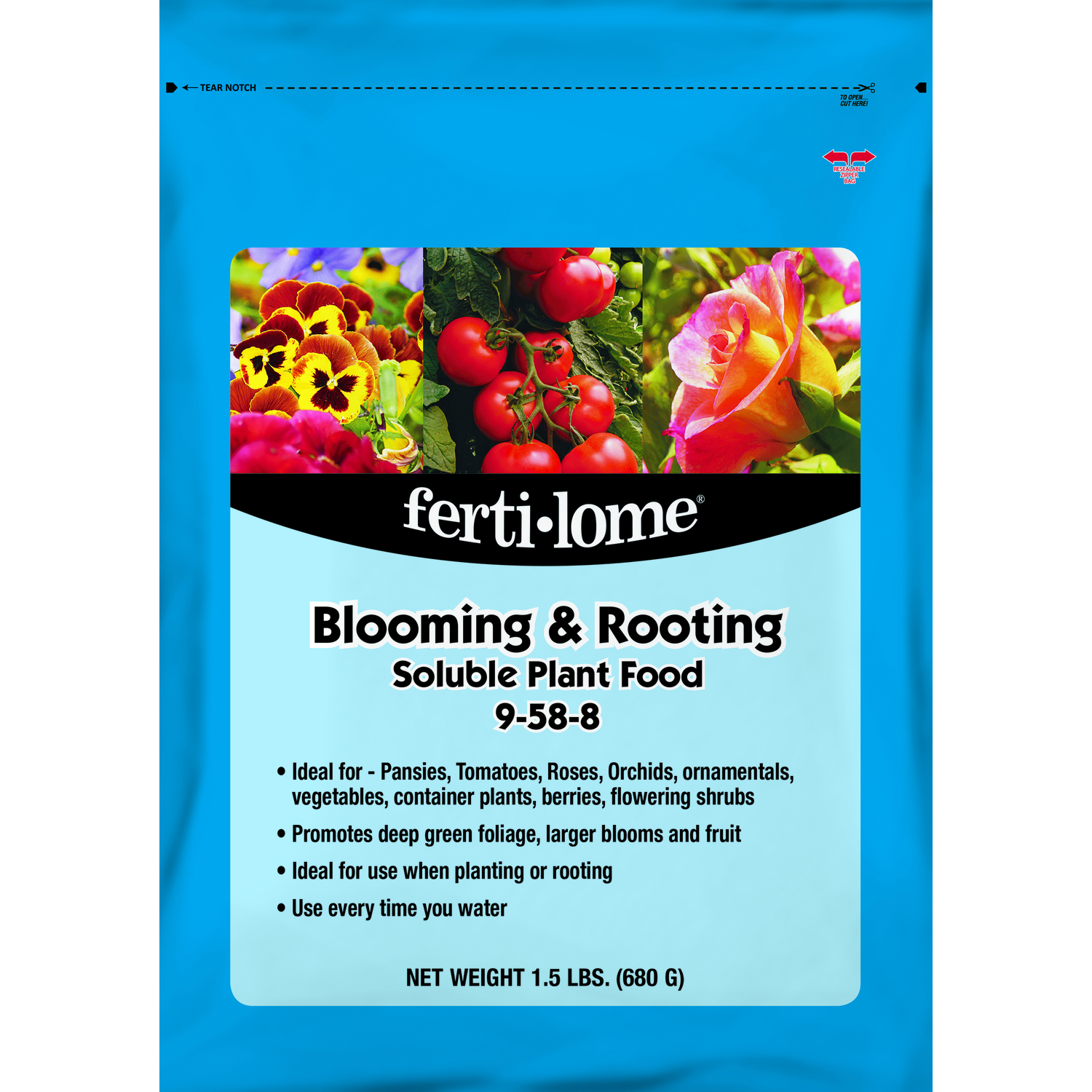 Ferti-Lome Blooming \u0026 Rooting Granules Plant Food 1.5 lb - Intensery