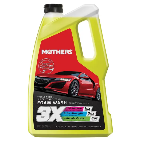 Mothers 100 oz Triple Action Foam Wash - Intensery