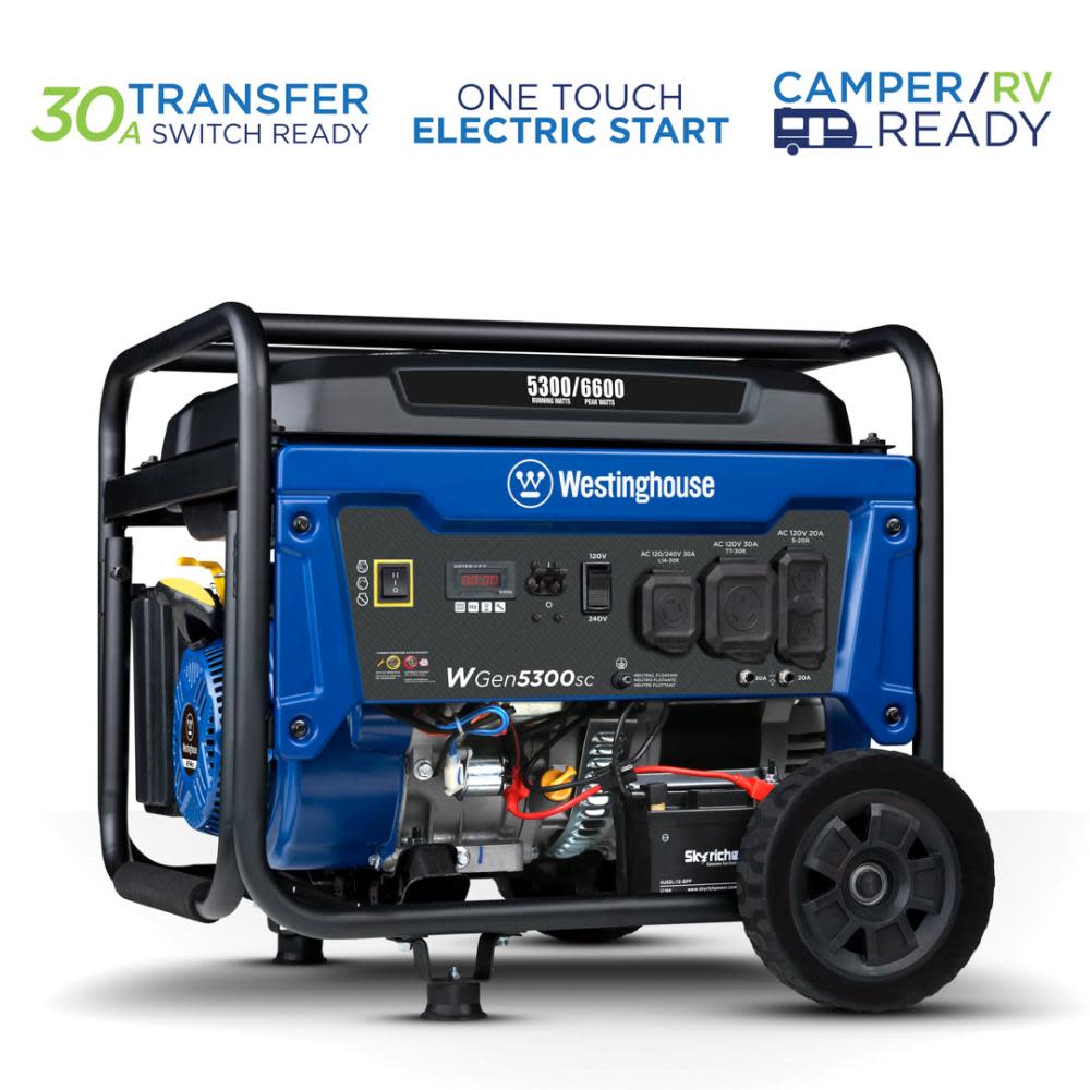 Westinghouse Portable Generator with CO Sensor - Intensery