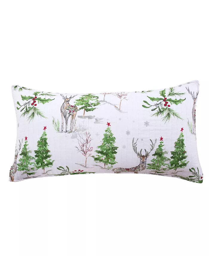 Levtex Villa Lugano Sleigh Bells Quilted Sham， King - Intensery