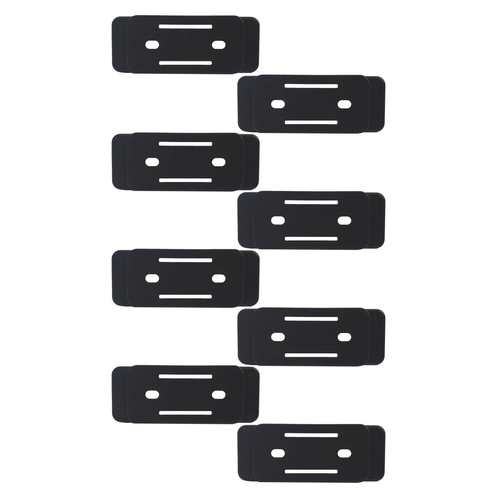 StealthMounts Battery Mount Milwaukee PACKOUT Feet Black 8pk - Intensery