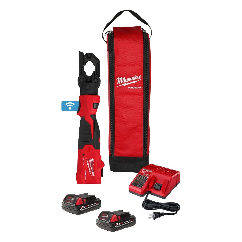 Milwaukee M18 FORCE LOGIC 6T Latched Linear Utility Crimper Kit 2979-22 from Milwaukee - Intensery