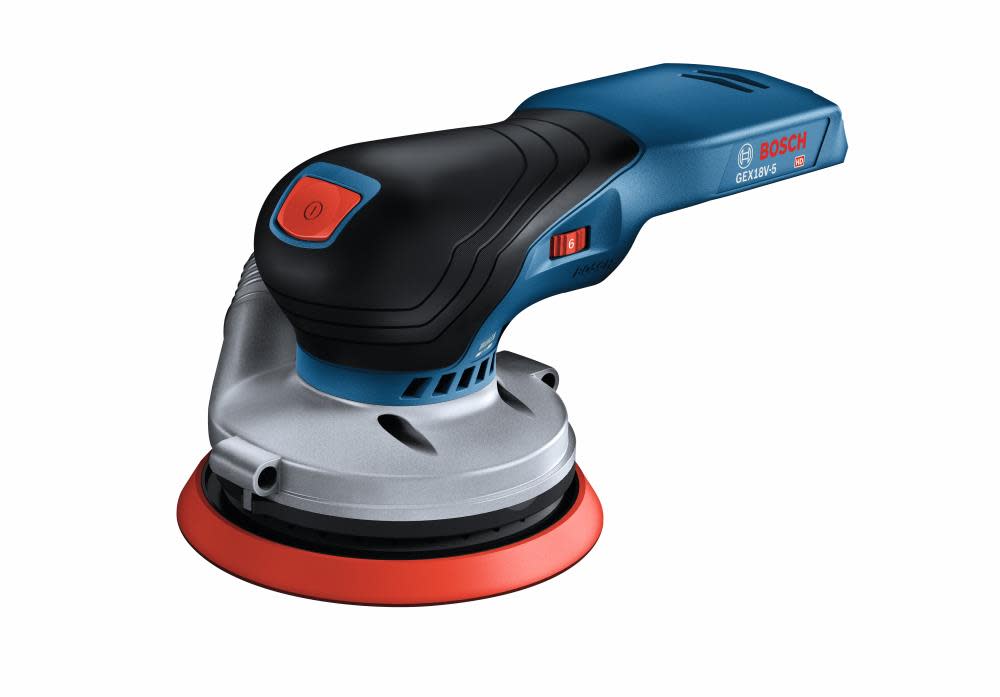 Bosch 18V Random Orbit Sander Bare Tool Brushless 5 - Intensery