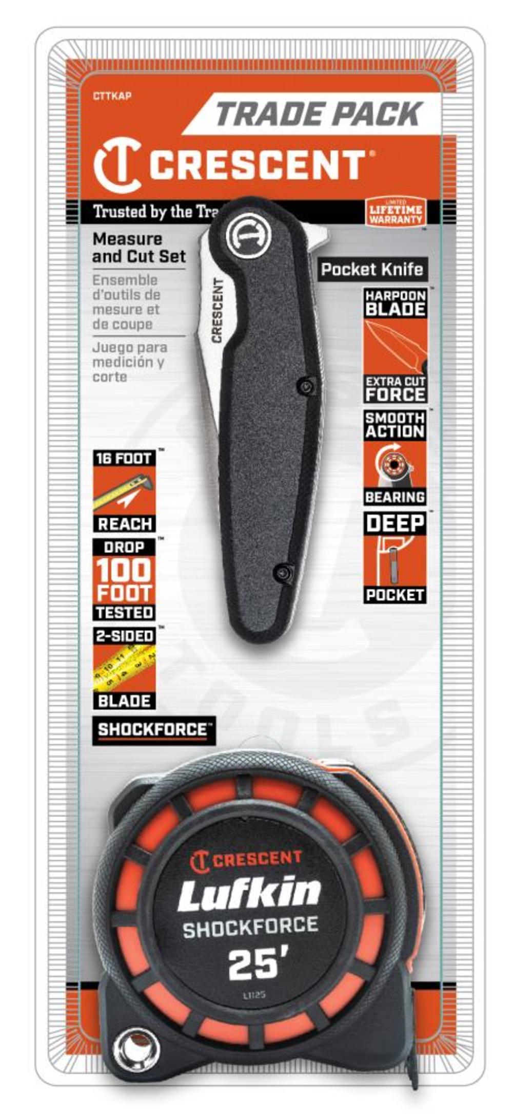 Crescent Shockforce Measure and Cut Set 2pc - Intensery