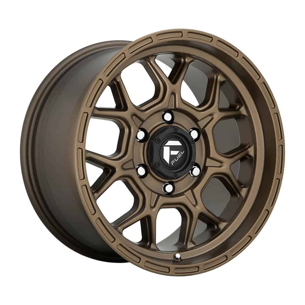 Fuel 1PC D671 TECH D671 20X10 5X5.0 MT-BRNZ -18MM - Intensery