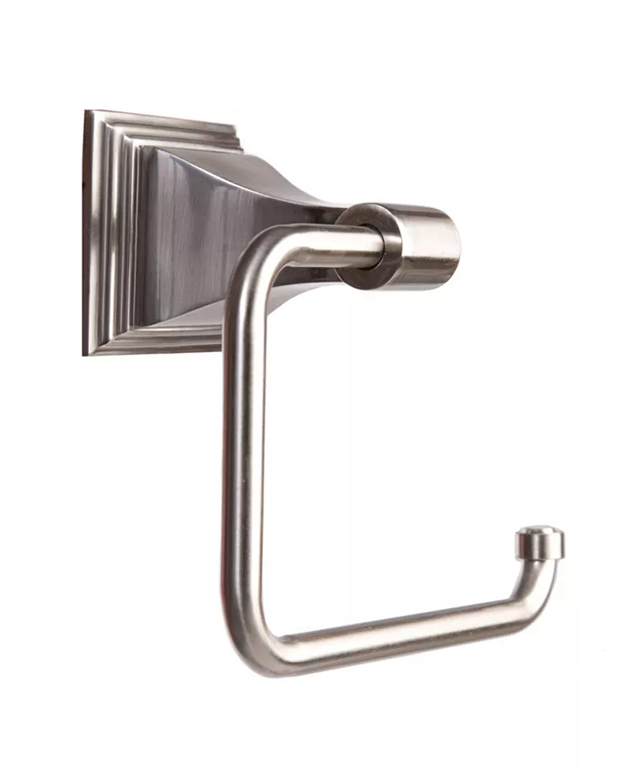 Arista Bath Products Arista Leonard Toilet Paper Holder Satin Nickel Finish - Intensery