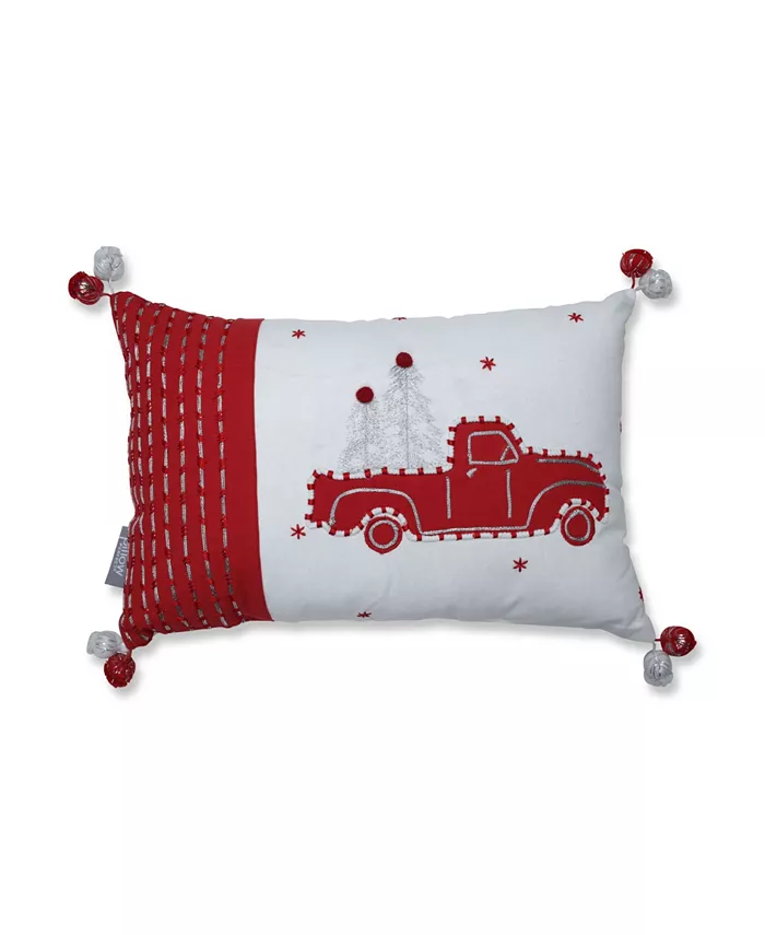 Pillow Perfect Truck and Trees Lumbar Pillow - Intensery