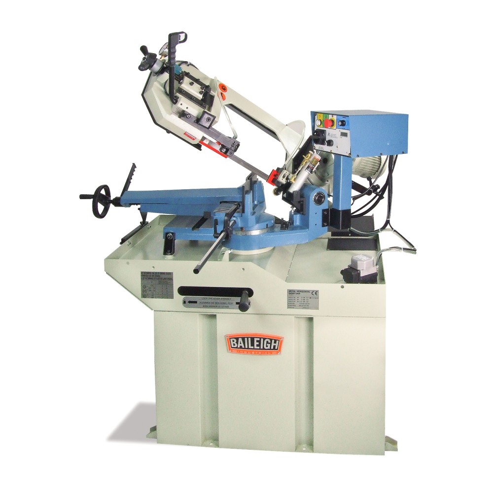 Baileigh BS-260M Band Saw Dual Mitering Gear Driven 220V 1 Phase - Intensery