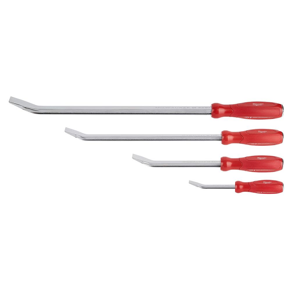 Milwaukee 4-Piece Pry Bar Set 48-22-9214 from Milwaukee - Intensery