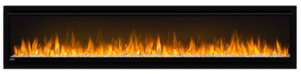 Alluravision™ 74 Slimline Electric Fireplace - Intensery