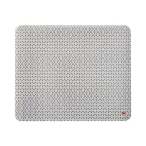 3M Precise Mouse Pad with Nonskid Repositionable Adhesive Back， 8.5 x 7， Bitmap Design (MP200PS) - Intensery