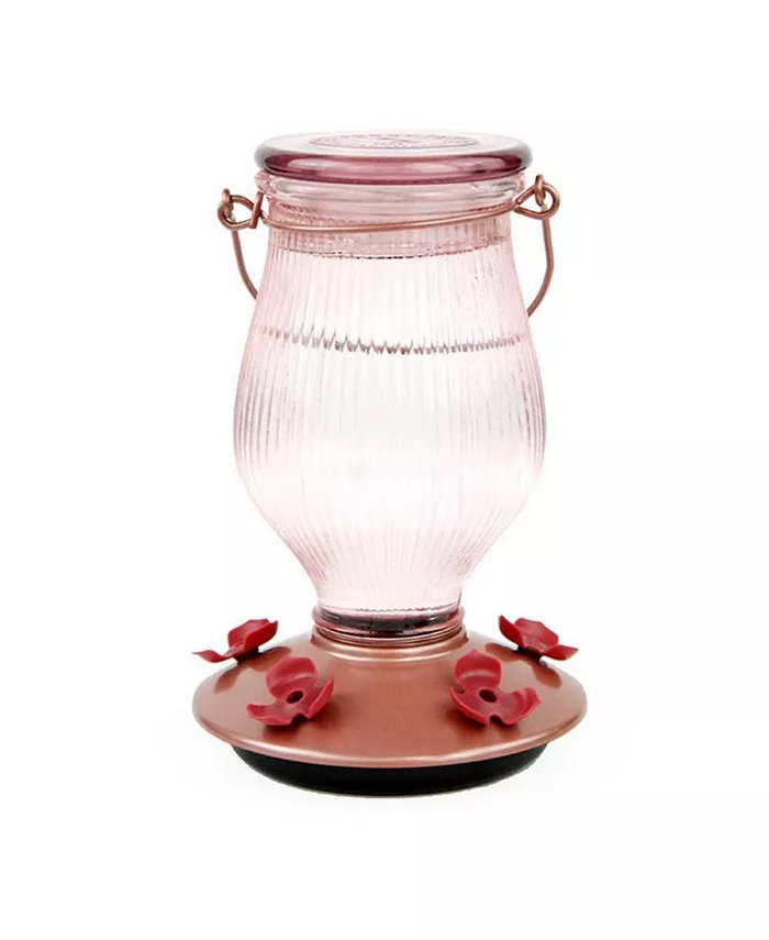 WoodStream 242358 24 oz Sun Kissed Top Fill Hummingbird Feeder - Intensery