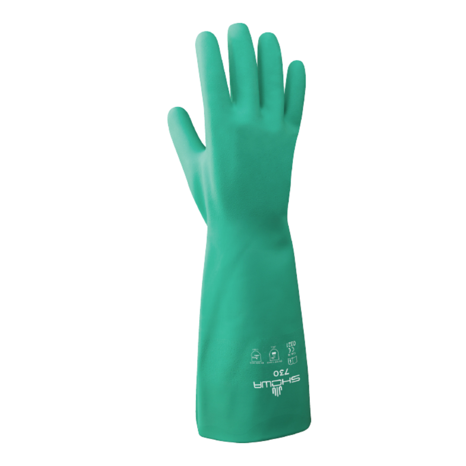 Atlas Unisex Indoor/Outdoor Chemical Gloves Green XL 1 pair - Intensery